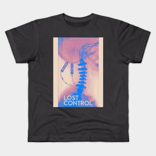 Lost Control (Pink&Blue) Kids T-Shirt